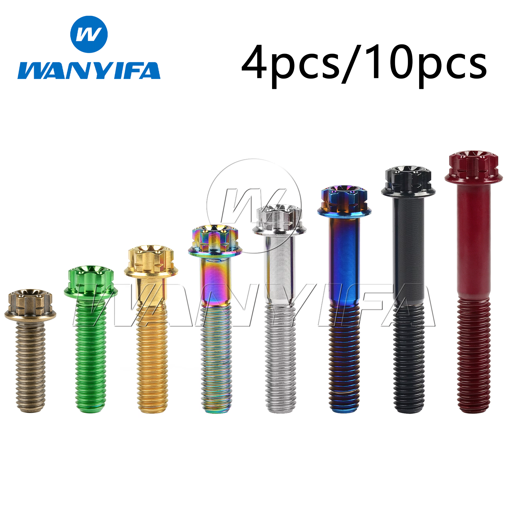 Barrel Bolt Slide - Wanyifa Titanium Bolt M8x20 25 30