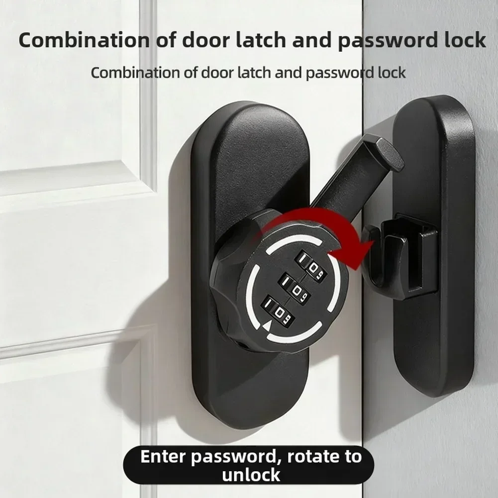 Password Door Latch 90/180 Deg - مراجعة Furniture Sliding Door Hardware وسعره