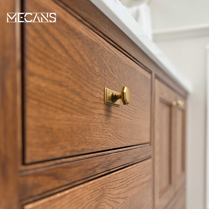 MECANS Antique Brass Cabinet K - مراجعة Furniture Hardware With Backplate وسعره