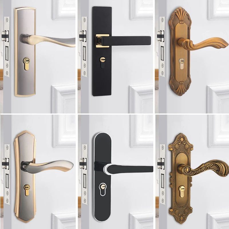 Bedroom Wooden Door Lock Set H - مراجعة Furniture Home Hardware وسعره