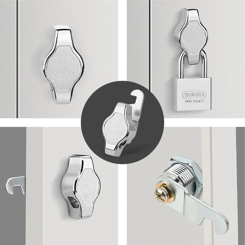 Cabinet Door Padlock Keyless M - مراجعة Furniture Hardware Lock وسعره