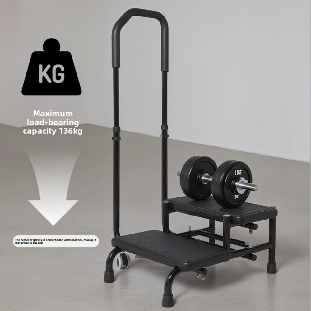 2-Step Stool with Handle for E - مراجعة Furniture Hardware For Bed وسعره