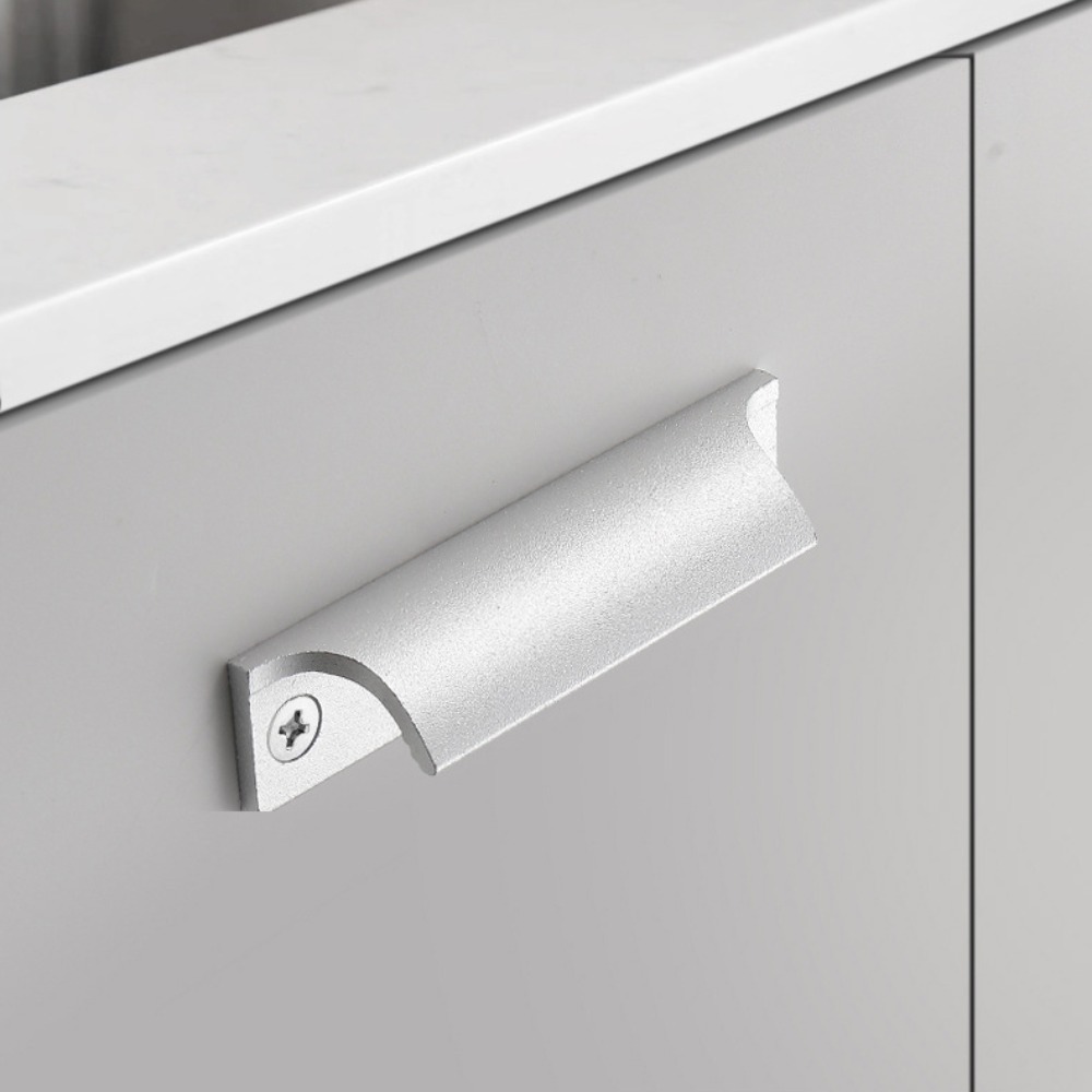 New Aluminum Alloy Door Handle - مراجعة Furniture Hardware Knobs وسعره