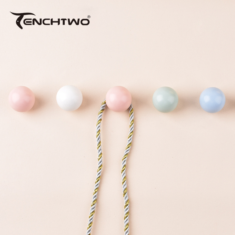 Round Ceramic Hook Clothes Han - مراجعة Furniture Home Hardware وسعره