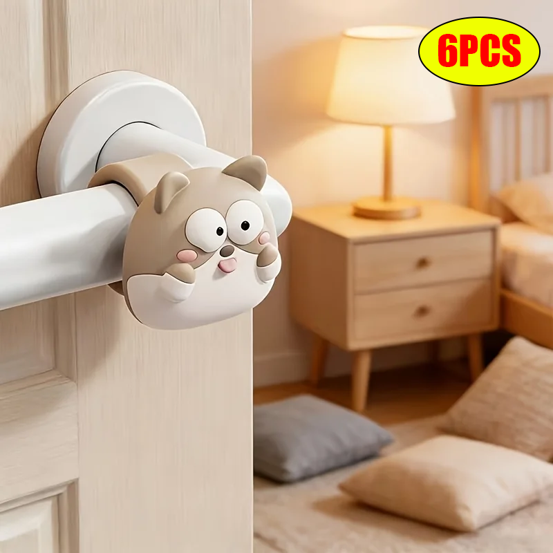 6pcs Door Knob Bumper Pads | P - مراجعة Furniture Home Hardware وسعره