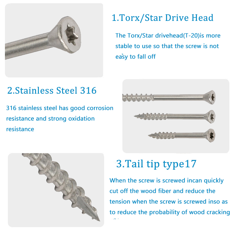 Stainless Steel Torx Wood Scre - مراجعة Barrel Bolt Slide وسعره