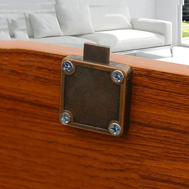 1 Pc Office Desk Drawer Lock F - مراجعة Furniture Hardware Lock وسعره