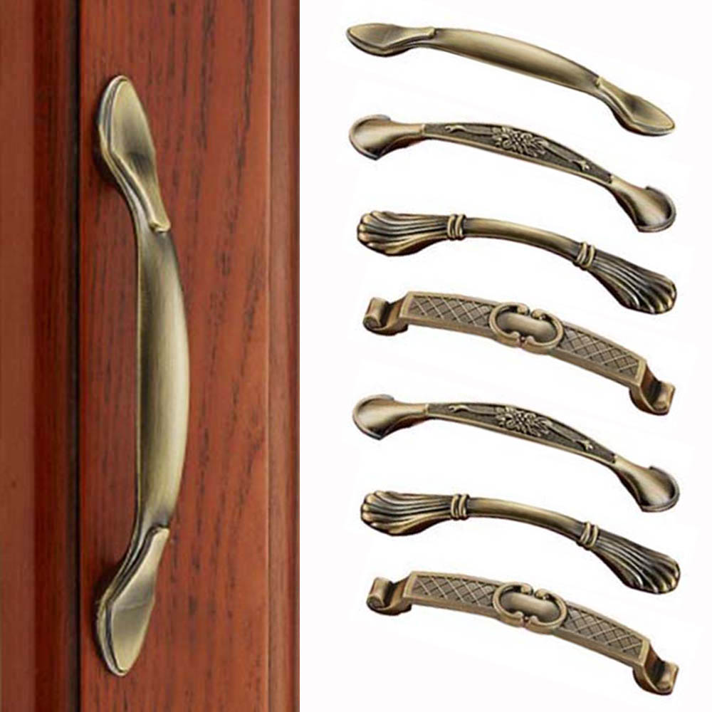 Vintage Bronze Wardrobe Dresse - مراجعة Furniture Hardware Knobs وسعره