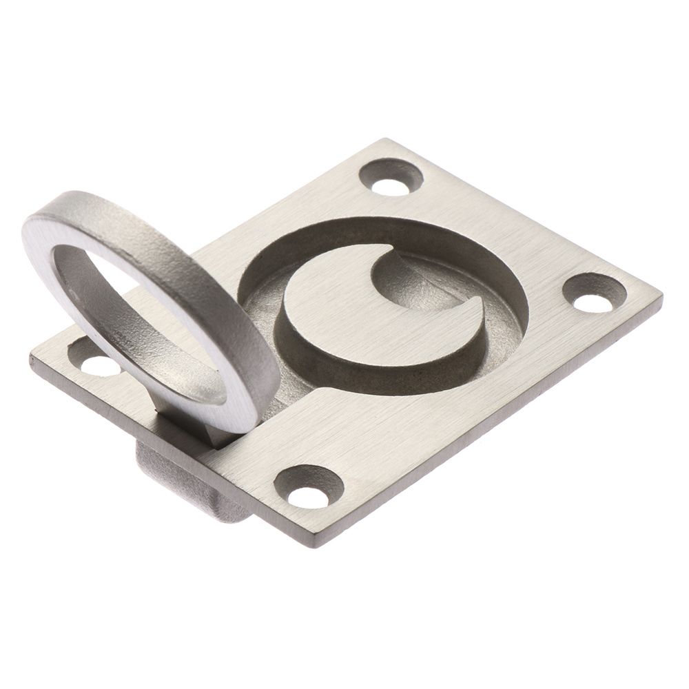 Stainless Steel Flush Pull Rin - مراجعة Furniture Hardware Knobs وسعره