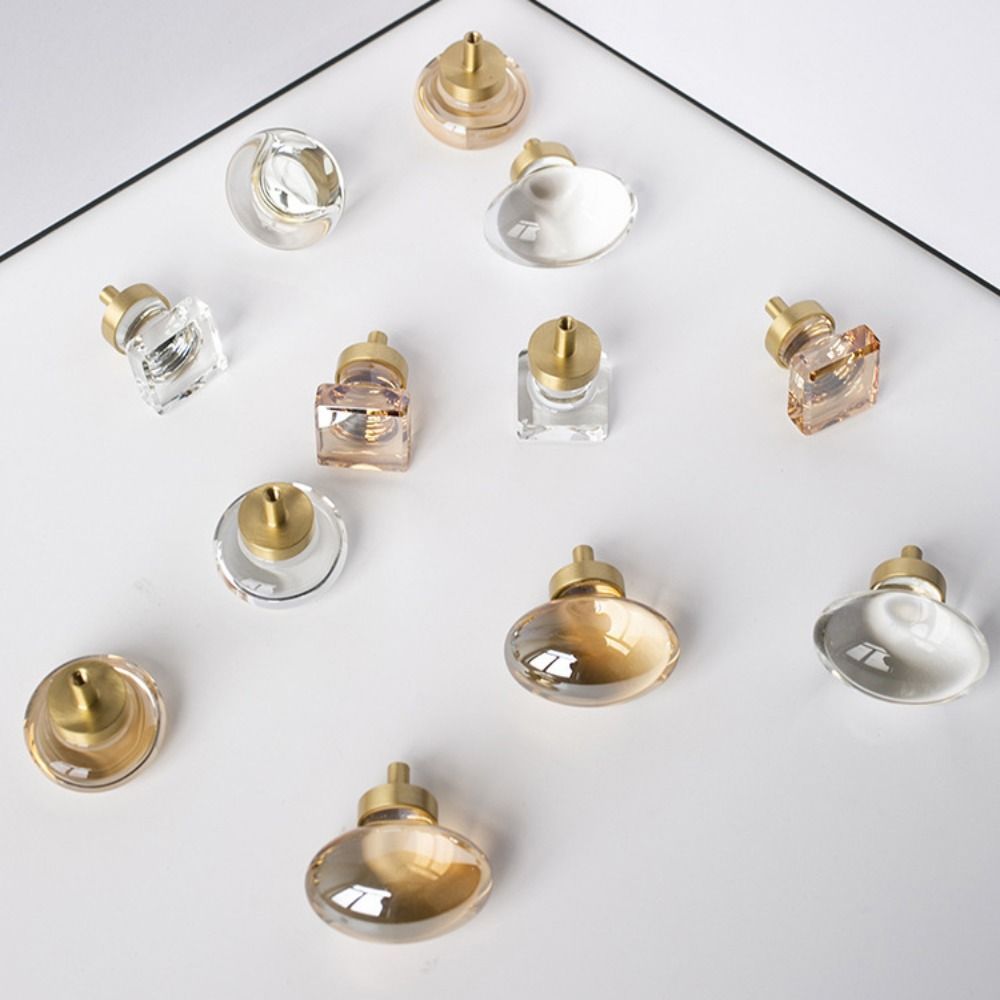 Crystal Glass Furniture Handle - مراجعة Furniture Hardware Lock وسعره