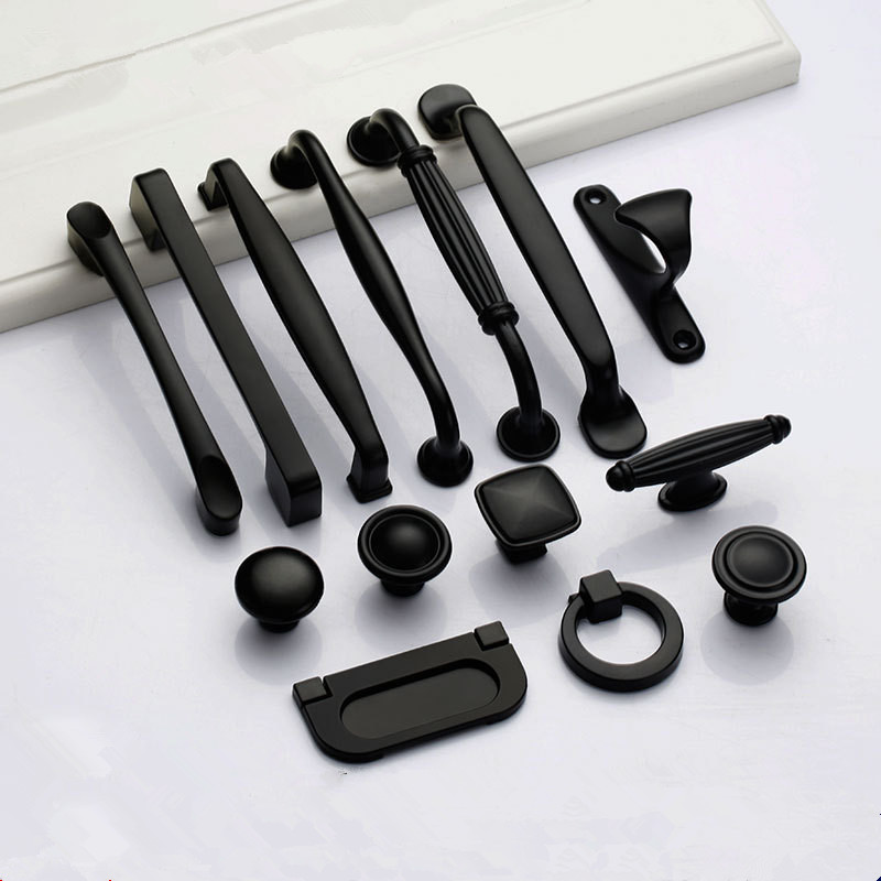 Black Handles for Furniture Ca - مراجعة Furniture Hardware Knobs وسعره