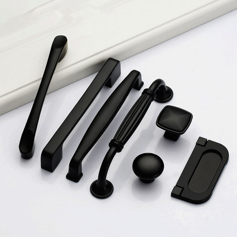 Black Handles for Furniture Ca - مراجعة Furniture Hardware Knobs وسعره