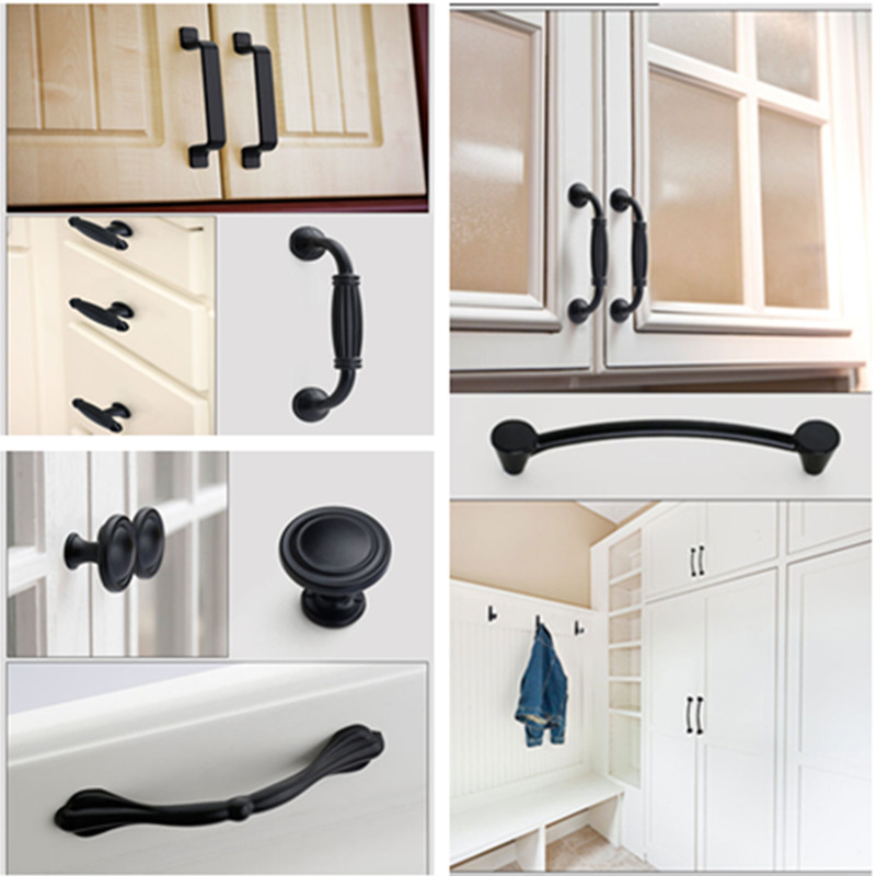 Black Handles for Furniture Ca - مراجعة Furniture Hardware Knobs وسعره