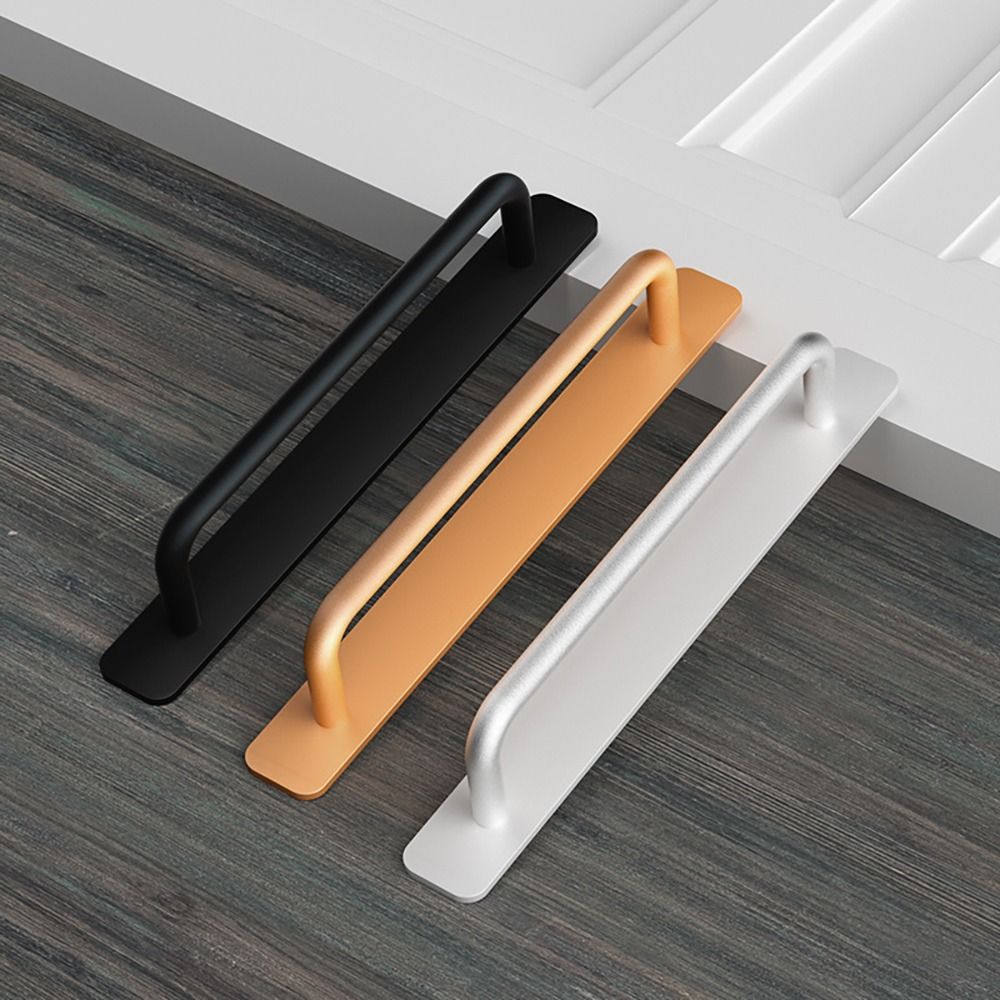 Punch-free Door Handle Aluminu - مراجعة Furniture Hardware Knobs وسعره