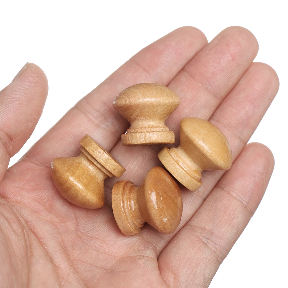 10pcs/Lot Round Shape Natural  - مراجعة Furniture Hardware Knobs وسعره