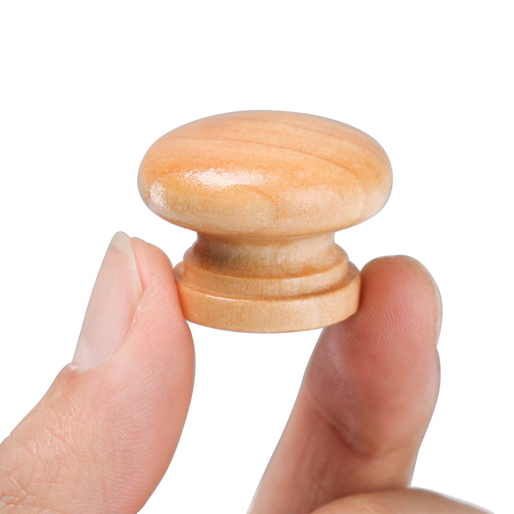 10pcs/Lot Round Shape Natural  - مراجعة Furniture Hardware Knobs وسعره