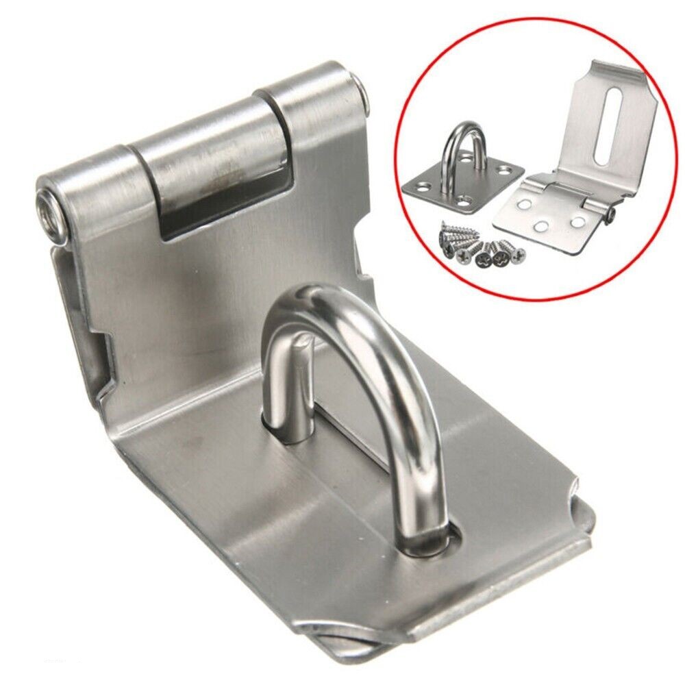 90 Degree Padlock Hasp Door Cl - مراجعة Barrel Bolt Slide وسعره