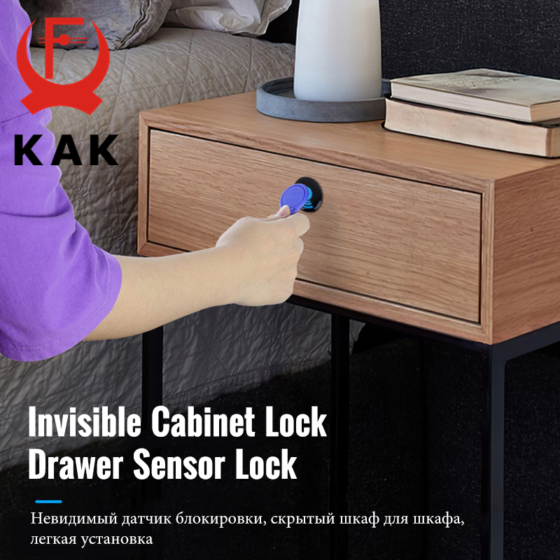 KAK Electronic Lock Locker RFI - مراجعة Furniture Hardware Fittings وسعره