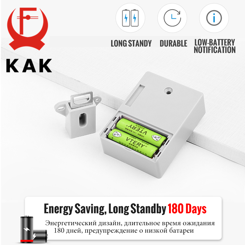 KAK Electronic Lock Locker RFI - مراجعة Furniture Hardware Fittings وسعره