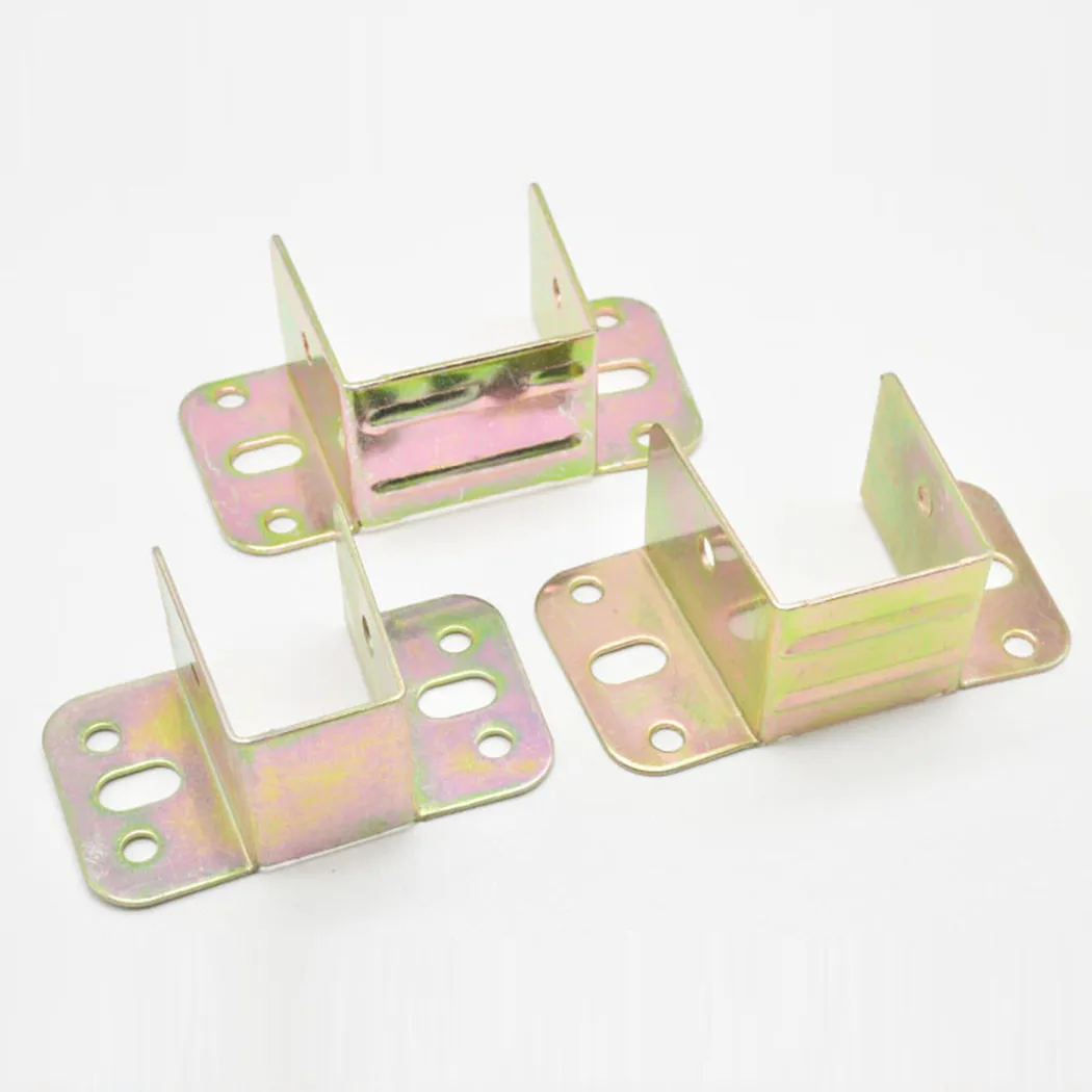 2pcs U Shaped Metal Bed Bracke - مراجعة Furniture Hardware For Bed وسعره