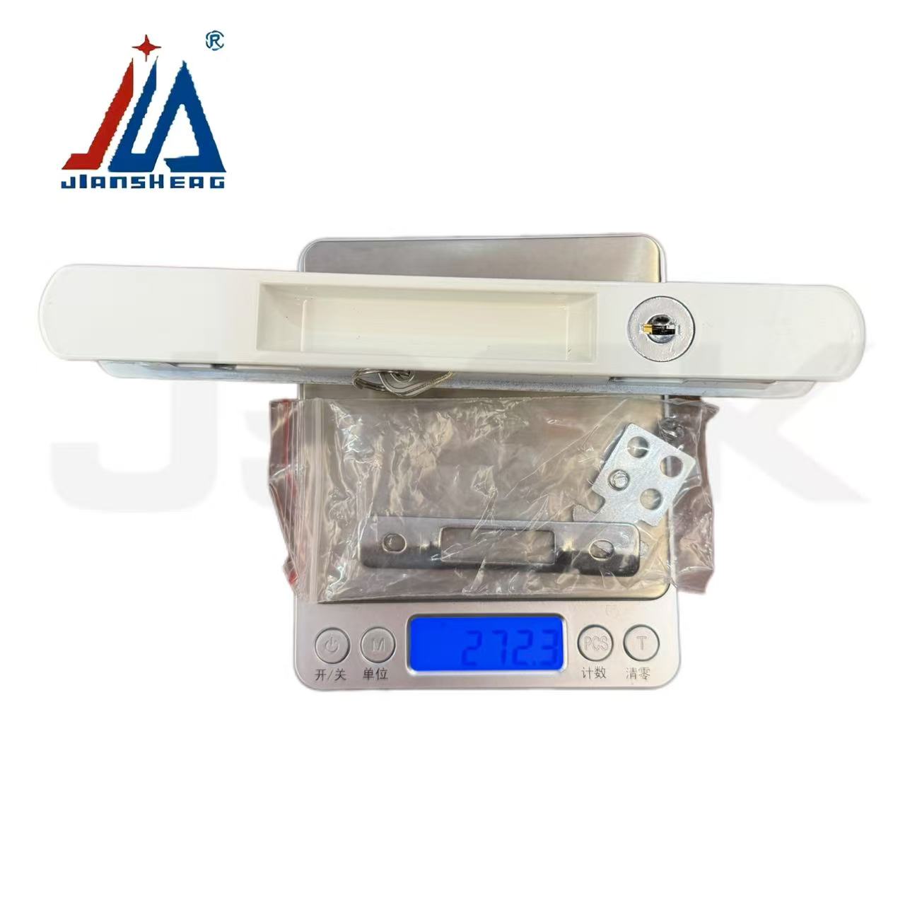 Double-sided Sliding Door Lock - مراجعة Furniture Sliding Door Hardware وسعره