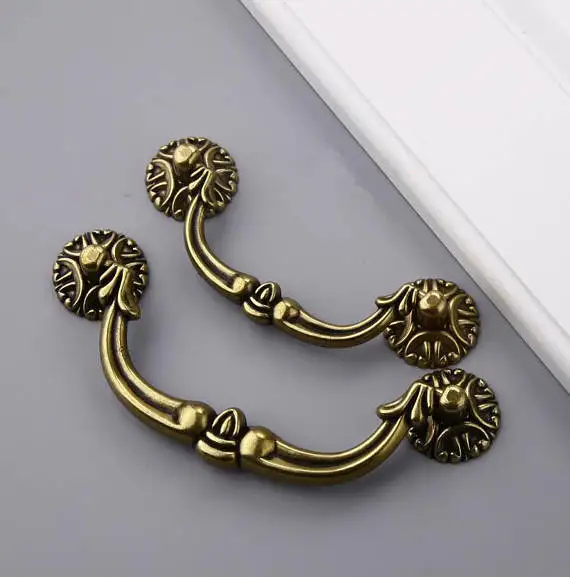 Dresser Knobs Bail Pulls Drawe - مراجعة Furniture Hardware With Backplate وسعره