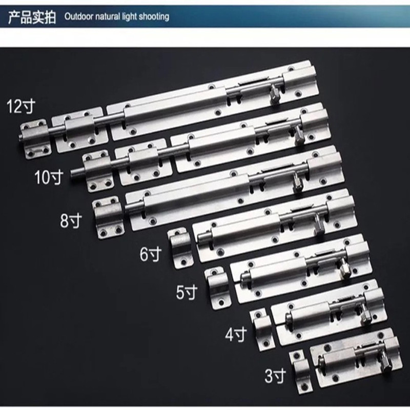 1Pc 3/4/5 Inch Long Silver Sta - مراجعة Barrel Bolt Slide وسعره