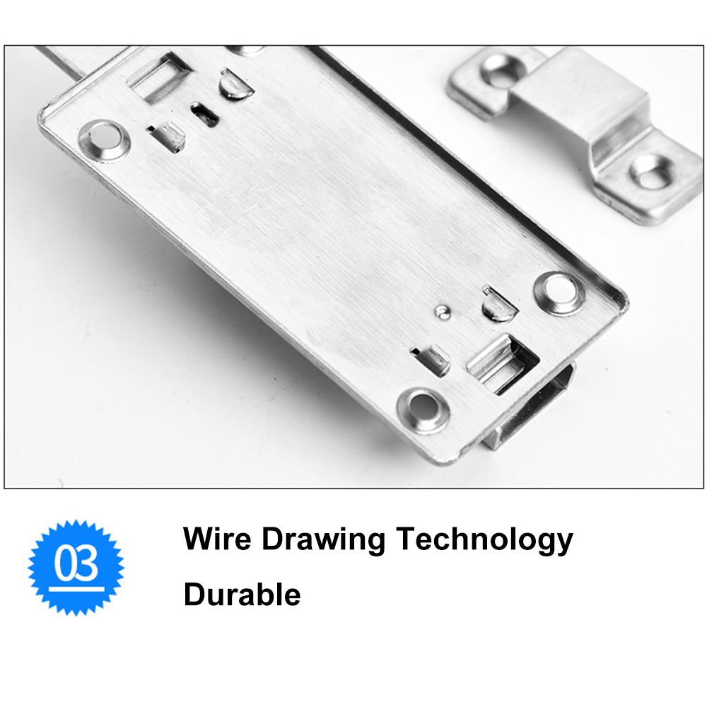 1pc Stainless Steel Double-end - مراجعة Barrel Bolt Slide وسعره