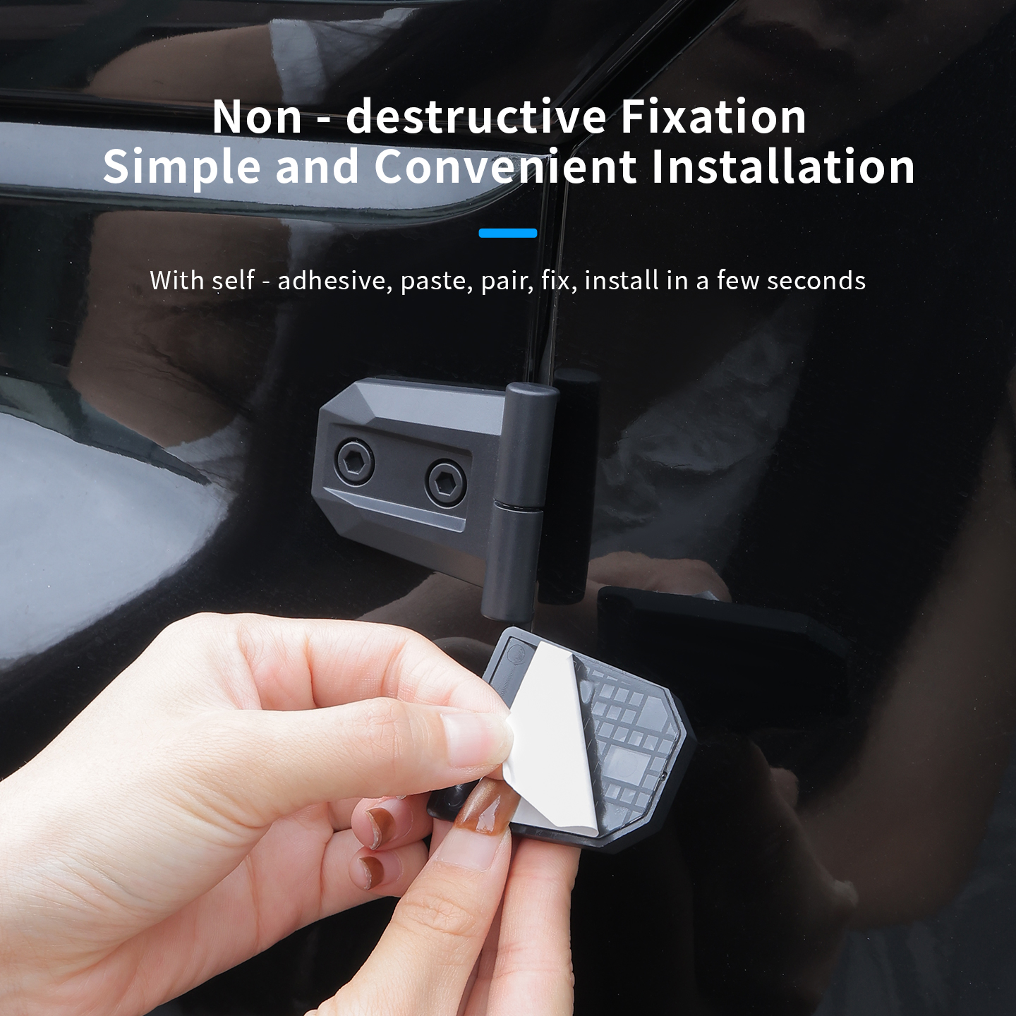 2PCS ABS Car Engine Hood Door  - مراجعة Furniture Hardware Fittings وسعره