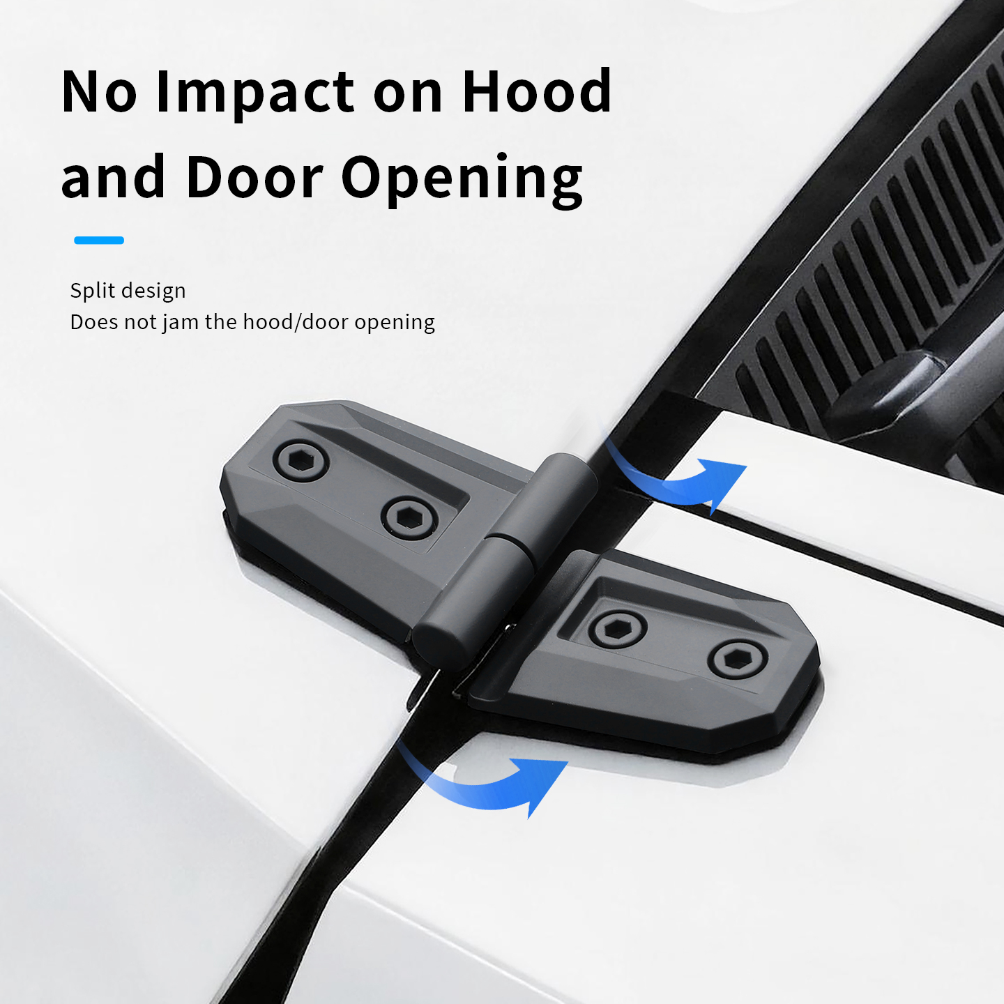 2PCS ABS Car Engine Hood Door  - مراجعة Furniture Hardware Fittings وسعره