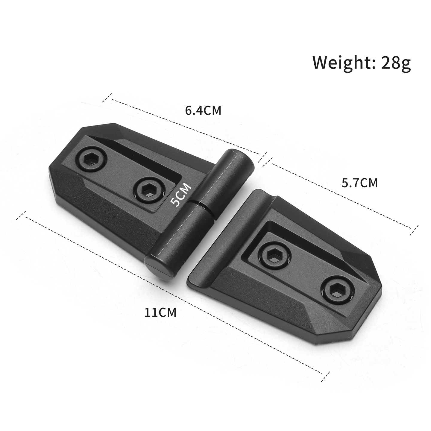 2PCS ABS Car Engine Hood Door  - مراجعة Furniture Hardware Fittings وسعره