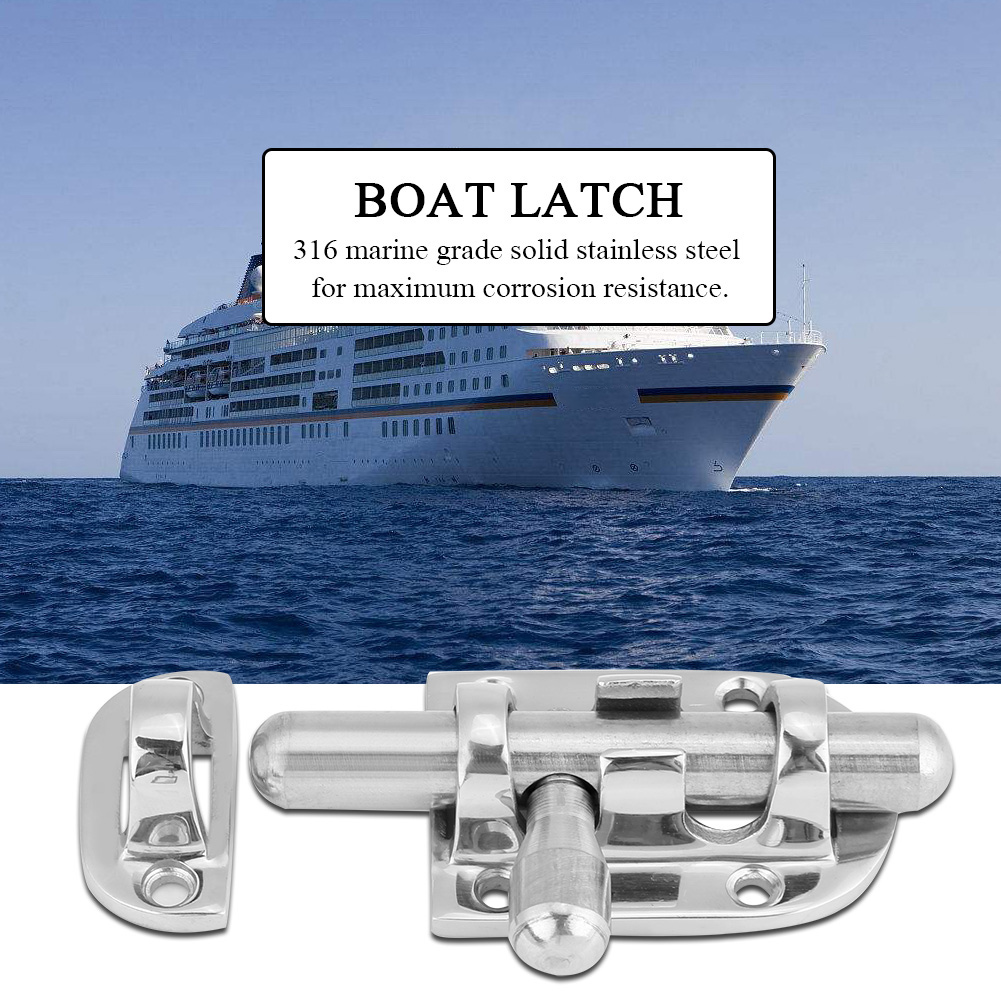 Marine Grade 316 Stainless Ste - مراجعة Barrel Bolt Slide وسعره