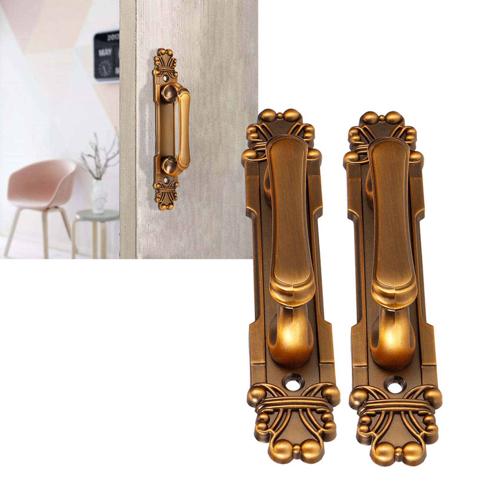 2Pcs/Set European Style Antiqu - مراجعة Furniture Hardware Knobs وسعره