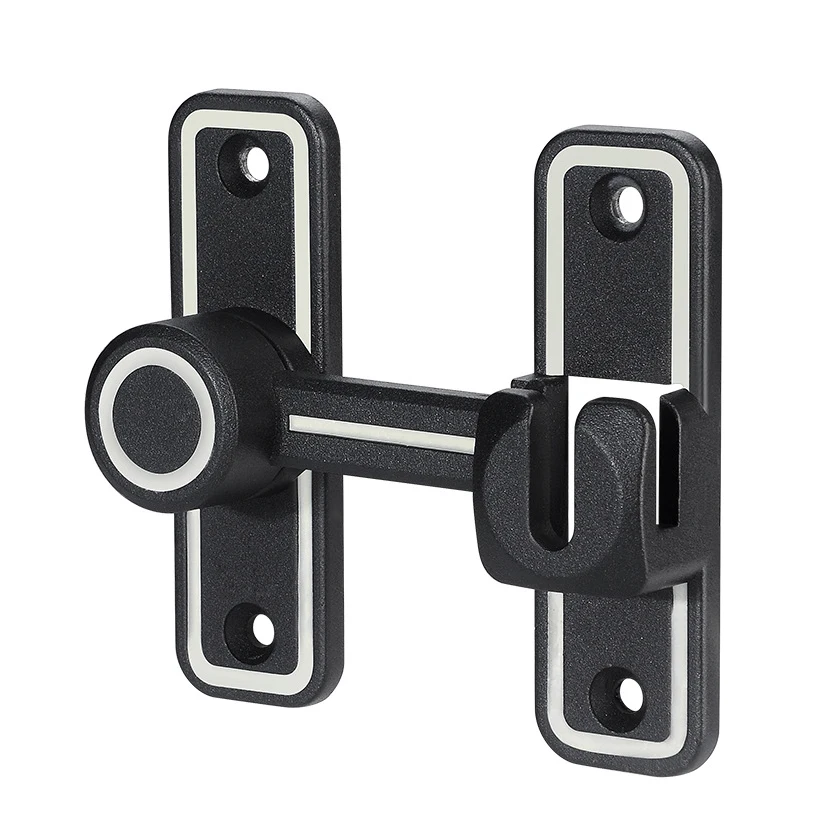 Black Luminous Barn Door Latch - مراجعة Furniture Sliding Door Hardware وسعره