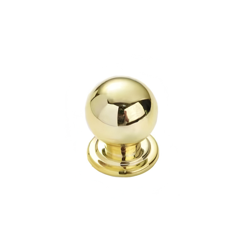 Brass Gold Ball Bedside Drawer - مراجعة Furniture Hardware With Backplate وسعره