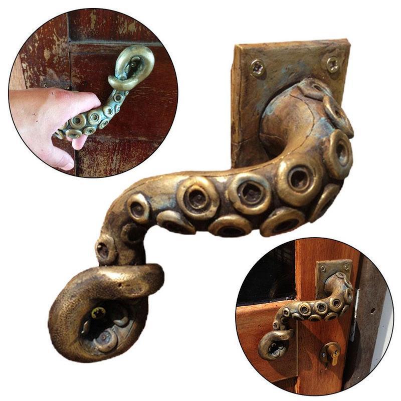 Vintage Octopus Door Knob Outd - مراجعة Furniture Hardware Knobs وسعره