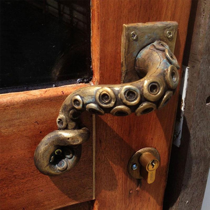 Vintage Octopus Door Knob Outd - مراجعة Furniture Hardware Knobs وسعره