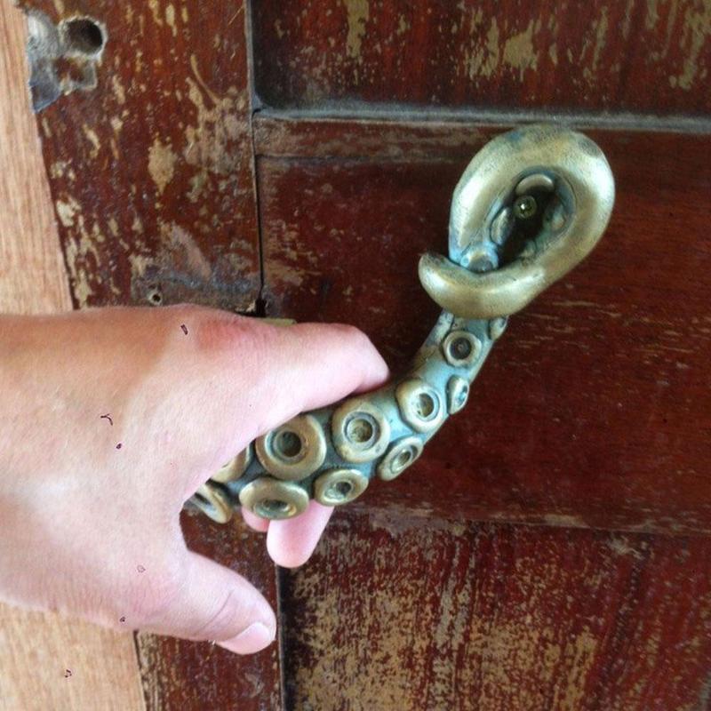 Vintage Octopus Door Knob Outd - مراجعة Furniture Hardware Knobs وسعره