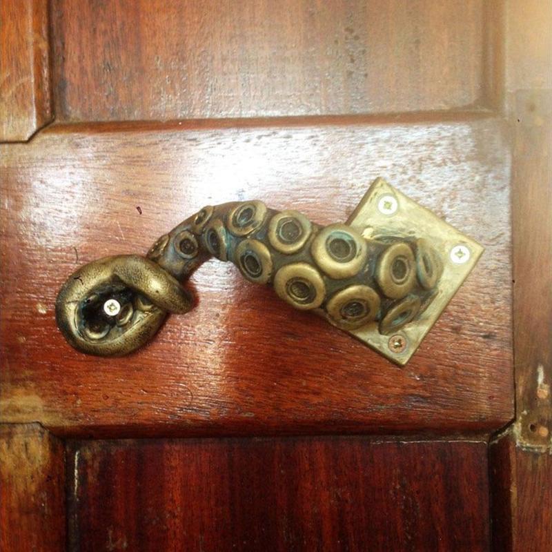 Vintage Octopus Door Knob Outd - مراجعة Furniture Hardware Knobs وسعره