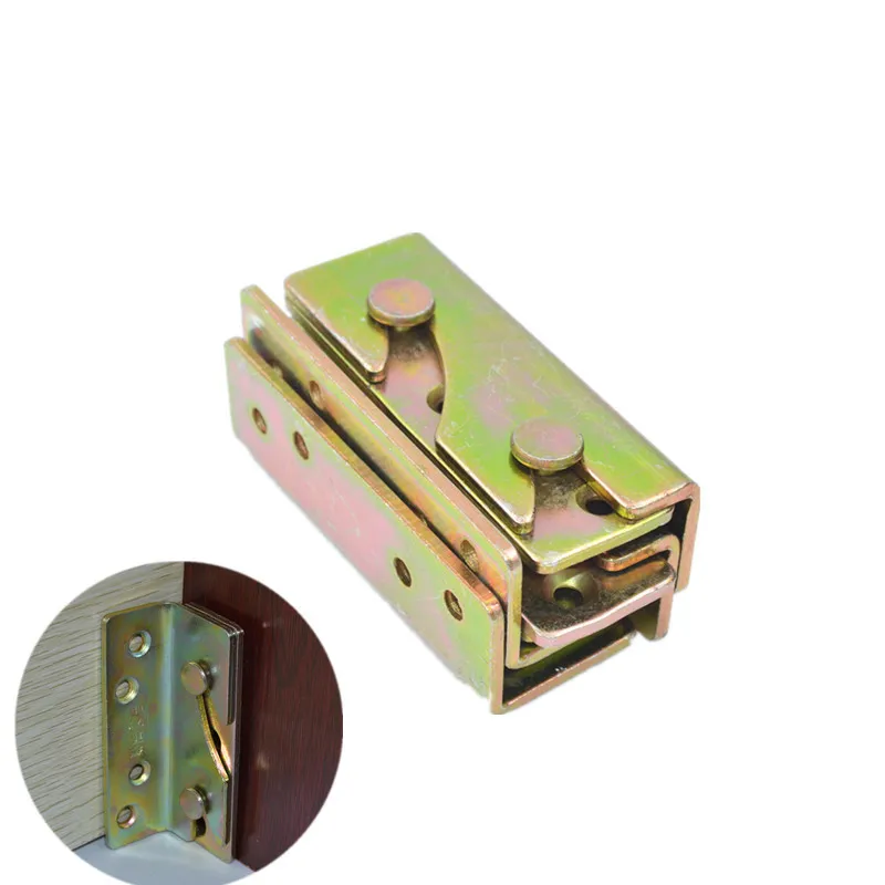 1 Set (4pcs) Bed Hinged Wood B - مراجعة Furniture Hardware For Bed وسعره