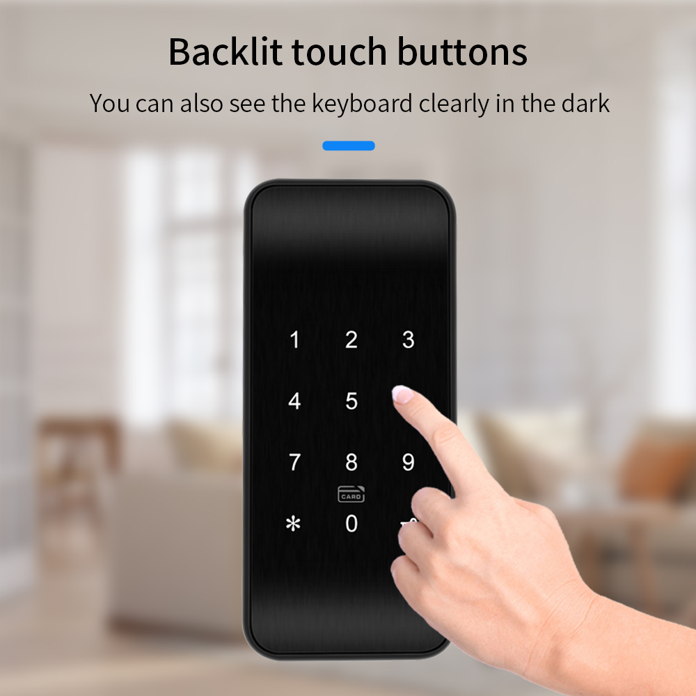 TTLOCK 13.56Mhz Fingerprint Dr - مراجعة Furniture Home Hardware وسعره
