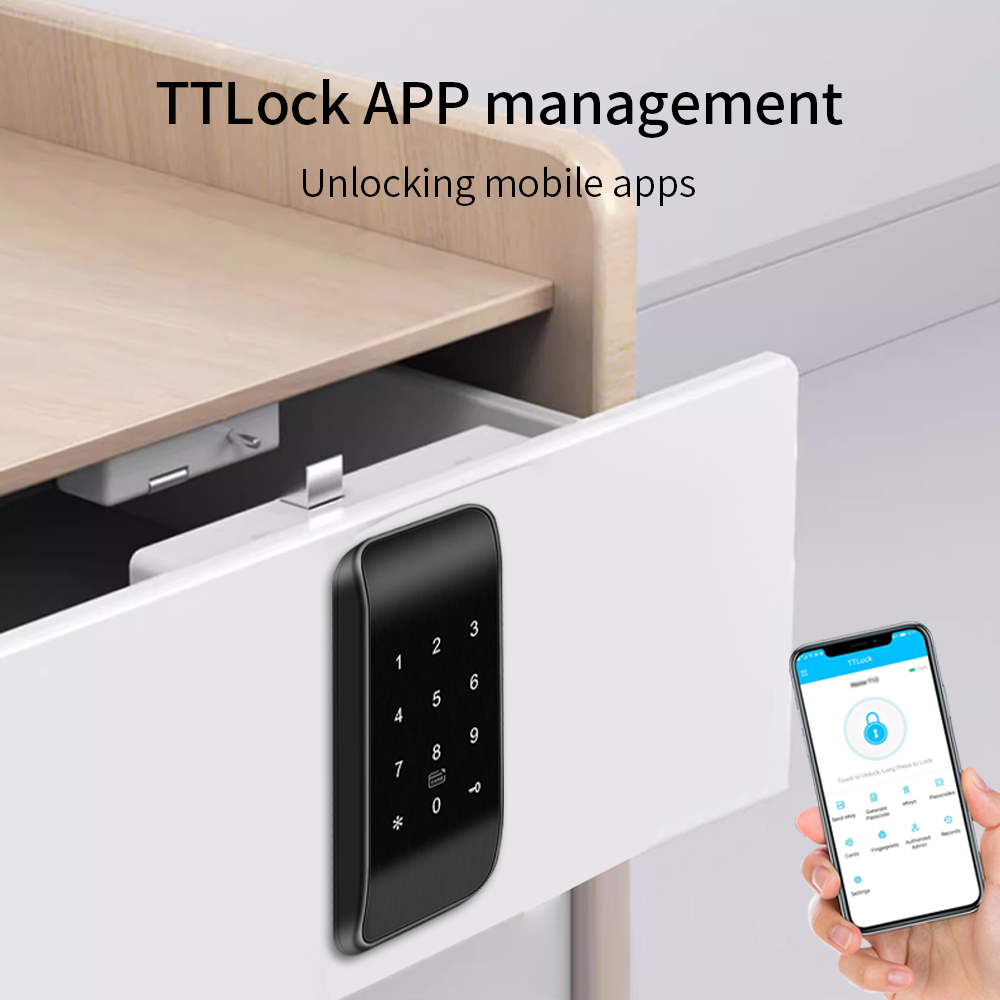 TTLOCK 13.56Mhz Fingerprint Dr - مراجعة Furniture Home Hardware وسعره