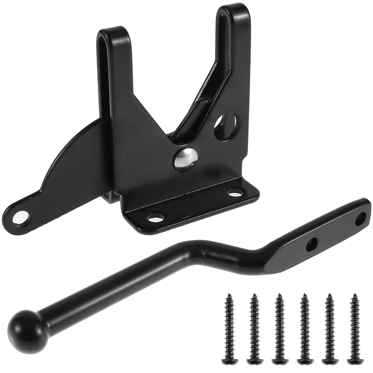 Self-Locking Gate Latch Carbon - مراجعة Barrel Bolt Slide وسعره