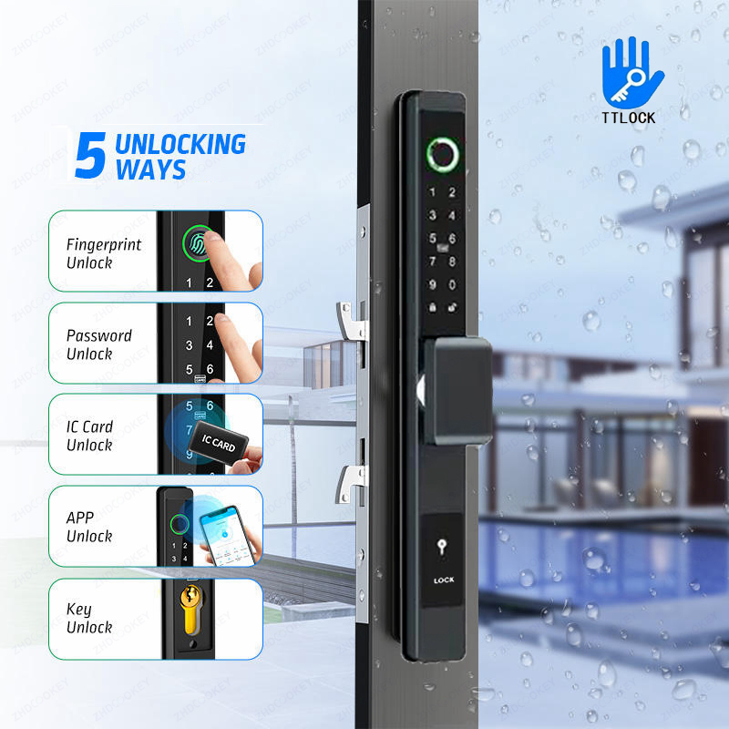 ZHDCOOKEY Biometric Digital Do - مراجعة Furniture Sliding Door Hardware وسعره
