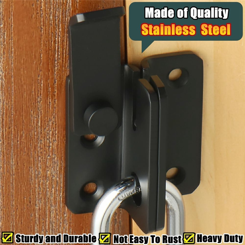 B04B-Flip Latch Sliding Bolt L - مراجعة Furniture Sliding Door Hardware وسعره