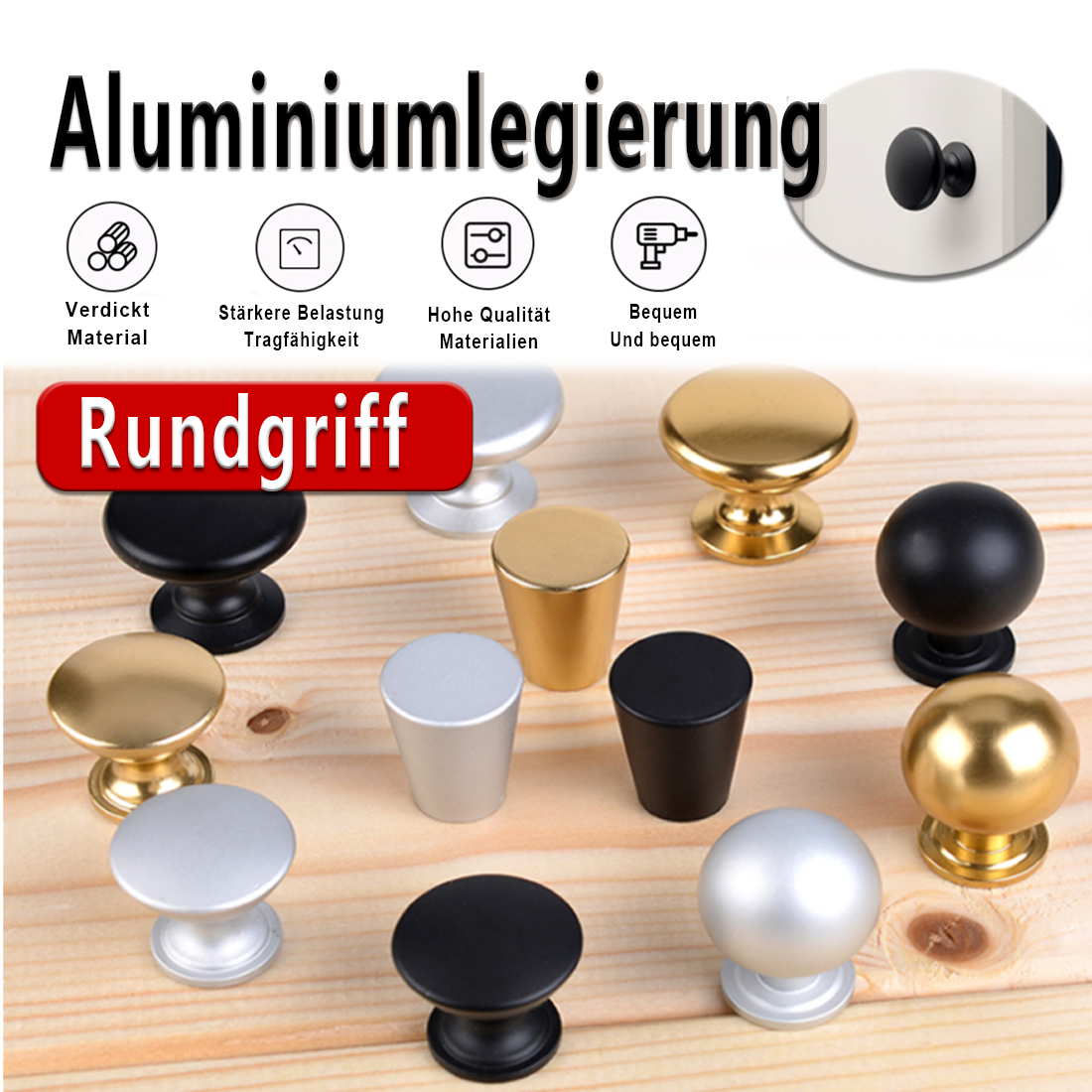 5PCS Aluminum  Kitchen Cupboar - مراجعة Furniture Hardware Lock وسعره