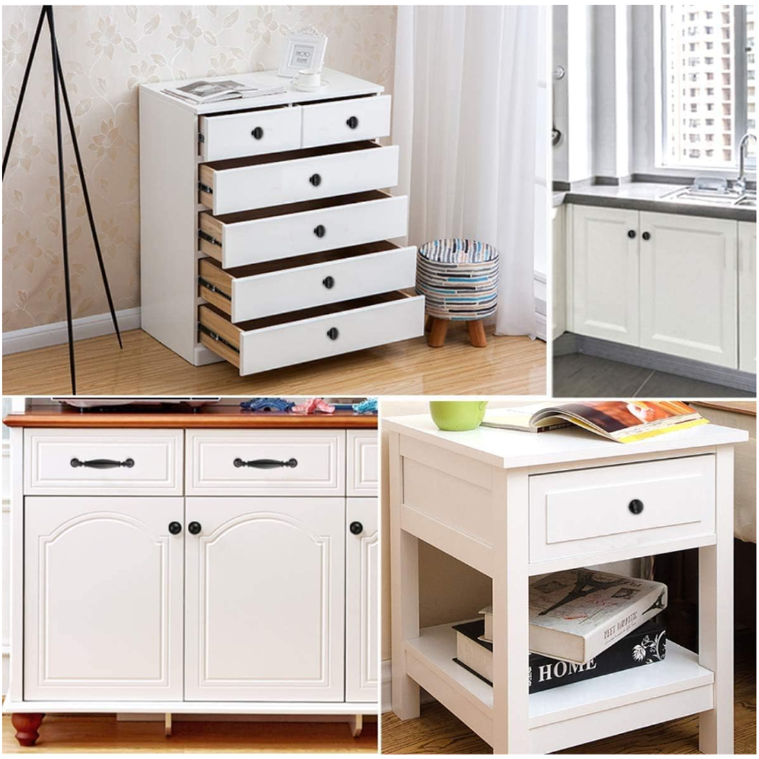 5PCS Aluminum  Kitchen Cupboar - مراجعة Furniture Hardware Lock وسعره