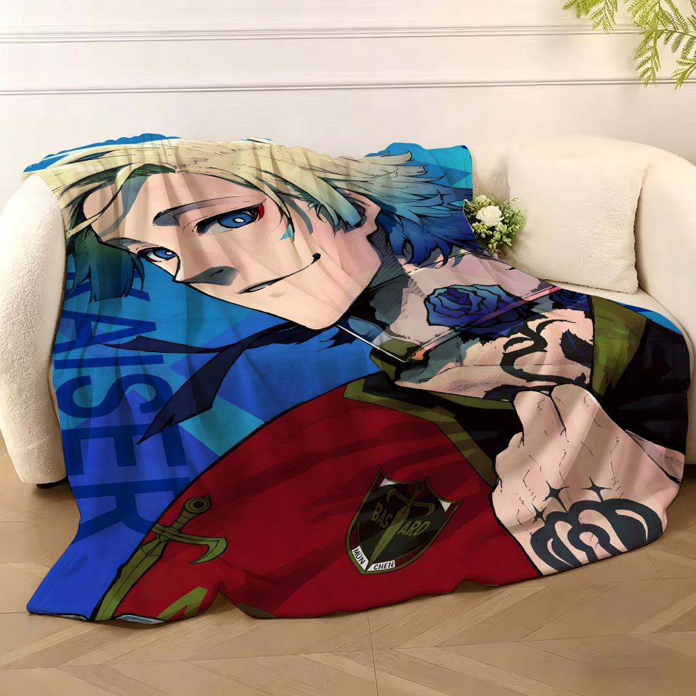 Anime B-Blue Locks Throw Soft  - مراجعة Furniture Hardware For Bed وسعره