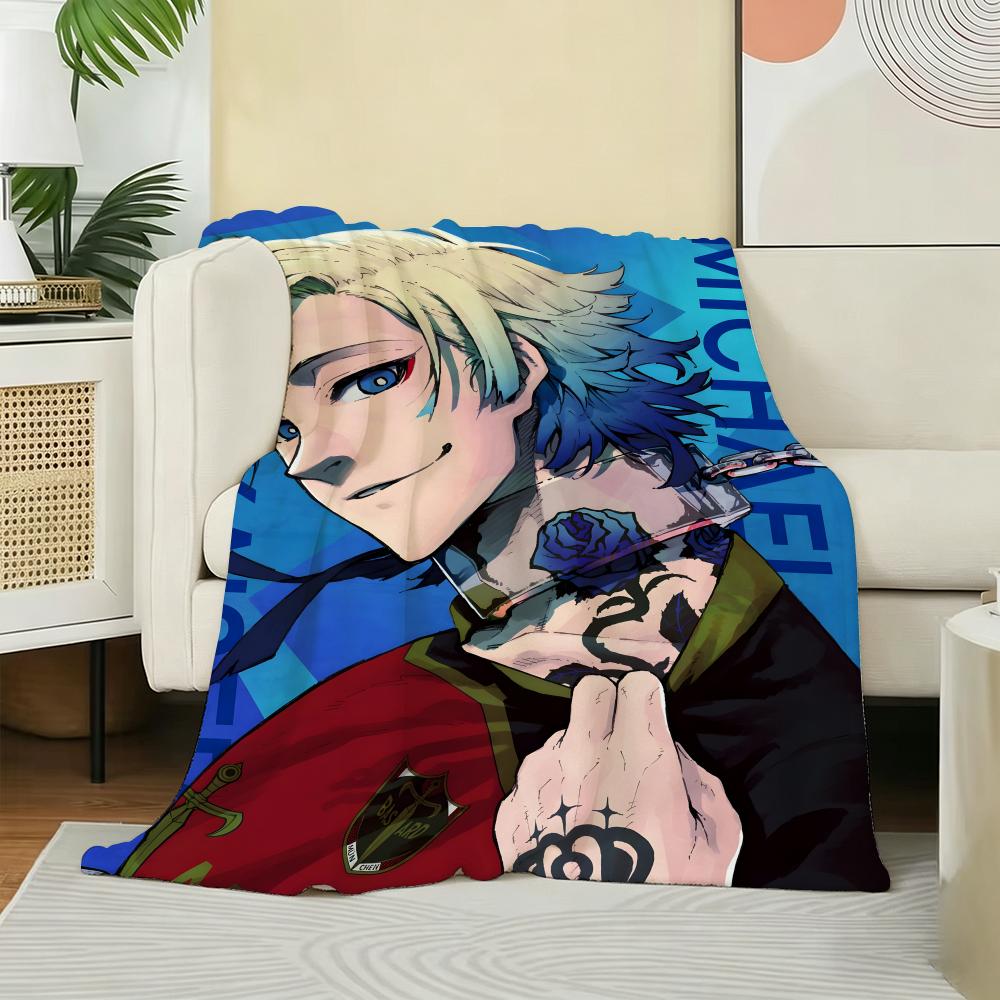 Anime B-Blue Locks Throw Soft  - مراجعة Furniture Hardware For Bed وسعره
