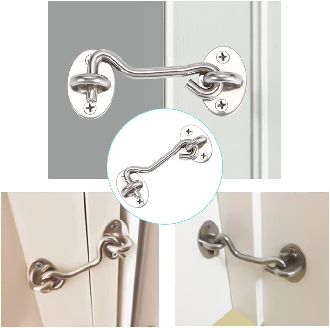 Door Bolt Stainless Steel Wind - مراجعة Barrel Bolt Slide وسعره